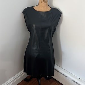 BCBG leather dress